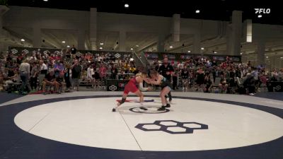55 kg Champ. Rd Of 16 - Brooklynn Gustafson, Mile High Wrestling Club vs Annesley Day, Dragon Wrestling Club