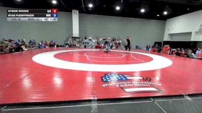 100 lbs Symon Woods, Illinois Freestyle vs Ryan Fuenffinger, Minnesota Blue