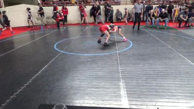 63_G lbs Quarterfinal - Aria Dunkovich, Peters Twp vs Elise Farmer, Crestwood