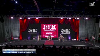 Woodlands Elite - OR - Weapon X [2025 L6 Senior Coed - XSmall Day 3] 2025 Encore Grand Nationals