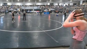 Girls 107 lbs Champ. Round 1 - Evelyn Norman, Dobyns Bennett High School Girls vs Jayne Campbell, Bradley Central High School Girls