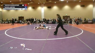 138 lbs Quarters - Weston Baumgartner, Headhunters Wrestling Club vs Jacob Labryer