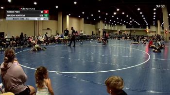 85 lbs 3rd Place Match - Mason Mattevi, Gulf Coast Wrestling vs Reece Fish, Well Trained