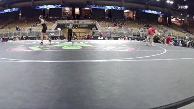 126 lbs Champ. Round 2 - JAMESON THOMAS, Oak Mountain vs Delsyn Recker, Carolina Forest