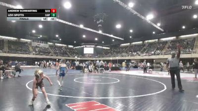 58 lbs Final - Andrew Schwarting, Warrington vs Levi Spotts, Camp Hill