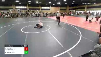 74 lbs Consolation - Maddox Apodaca, Idaho Gold WC vs Alijah Nemer, Mustang WC