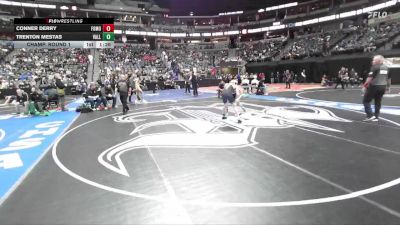 132-3A Champ. Round 1 - Conner Derry, Fort Morgan vs Trenton Mestas, Valley
