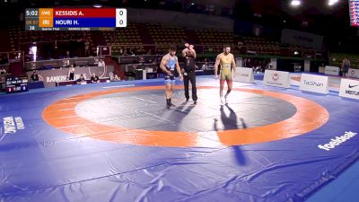 87 kg Quarterfinal - Alex Kessidis, SWE vs Hossein Ahmad Nouri, IRI