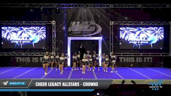 Cheer Legacy Allstars - Crowns [2021 L1 Junior - D2 Day 2] 2021 The U.S. Finals: Ocean City