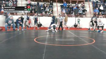 90_B lbs Quarterfinal - Brandon Tosh, Pen Argyl vs Silas Bennett, Athens