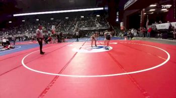125 lbs Cons. Round 2 - Leona Vickers, Worland vs Rihanna Gaytan, Greybull/Riverside