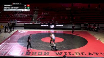 285 lbs DJ Spring II, Davidson vs Stephan Monchery, Appalachian State