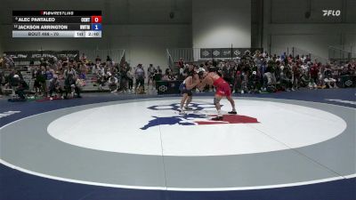 70 lbs Cons. Round 6 - Alec Pantaleo, Cliff Keen WC/ Titan Mercury Wrestling Club (TMWC) vs Jackson Arrington, Wolfpack WC/ Titan Mercury Wrestling Club (TMWC)