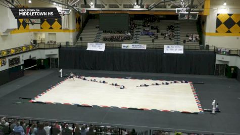 Middletown HS "Middletown OH" at 2026 WGI Guard Avon Regional+