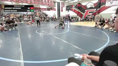144 lbs Cons. Round 2 - Anthony Gutierrez, Warhammer Wc vs Mason Wilson, Threshold Wrestling Club