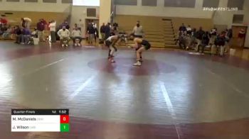 145 lbs Quarterfinal - Marcel McDaniels, Central Dauphin East vs Jarrett Wilson, Carlisle