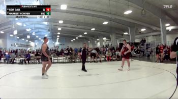 288 lbs Semifinal - Garrett Schoen, Milford Wrestling Club vs Levi Gall, Clarkson Leigh