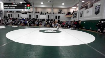 144 lbs Round Of 32 - Aidan Scarvalas, Quincy/North Quincy vs Mike Shannon, Cohasset