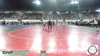 76 lbs 5th Place - Riley Miller, Raw Wrestling Club vs Sophia Dover, Norman Jr High