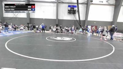 U14 FS - 120 lbs Cons. Round 3 - Alexander Anguiano, Hillsboro Mat Club vs Roman Boos, Thurston County Wrestling Club