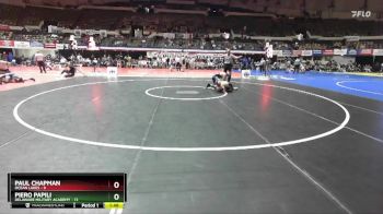 138 lbs Semis & Wb (16 Team) - Paul Chapman, Ocean Lakes vs Piero Papili, Delaware Military Academy