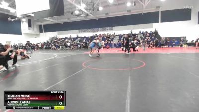 235 lbs Round 2 - Alexis Llamas, 951 Wrestling Club vs Teagan Moise, Beat The Streets Los Angeles