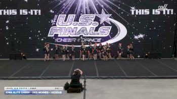 Iowa Elite Cheer - Des Moines - Vicious [2026 L2.2 Youth - PREP Day 1] 2026 The U.S. Finals Des Moines