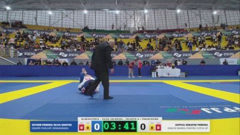 ESTHER PEREIRA SILVA SANTOS vs SOPHIA SERAFIM PEREIRA 2026 FPJJ Circuito Paulista GI Etapa 3