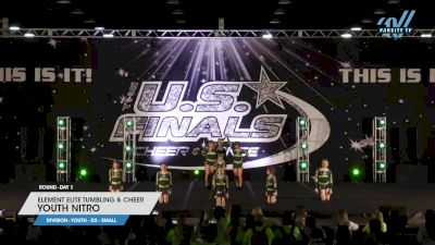 Element Elite Tumbling & Cheer - YOUTH NITRO [2023 L2 Youth - D2 - Small Day 1] 2023 The U.S. Finals: Louisville