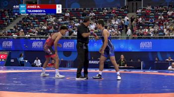 60 kg Repechage - Mohamed Ahmed, Egypt vs Sadriddin Tulkinboev, Uzbekistan