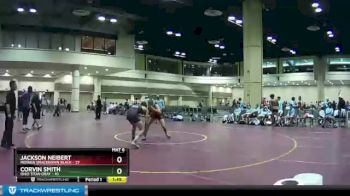 152 lbs Placement (16 Team) - Corvin Smith, Ohio Titan Gray vs Jackson Neibert, Indiana Smackdown Black