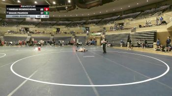 121 Championship Bracket Cons. Round 4 - Finnegan Bromenschenkel, Anoka vs Shaun Pearson, St. Francis
