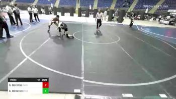 145 lbs 5th Place - Salvador Barintas, Garden City Kansas vs Clay Donovan, Spearfish Spartans