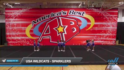 USA Wildcats - Sparklers [2022 L1 Tiny - Novice - Exhibition Day 1] 2022 America's Best Derry Challenge