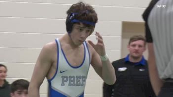 132 lbs Round 2 (3 Team) - Cole Caniglia, Creighton Prep vs Owen Dobler, Norfolk