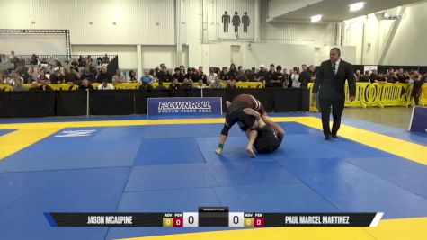 Paul Marcel Martinez vs Jason McAlpine 2025 World IBJJF Jiu-Jitsu No-Gi Championship