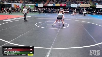 152G Semifinal - Carlie VanBuskirk, Valdez High School vs Lexi Cook, Metlakatla High School