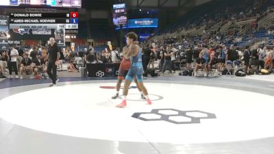 138 lbs Cons. Rd Of 32 - Donald Bowie, Indiana vs Ames-Michael Hoevker, California