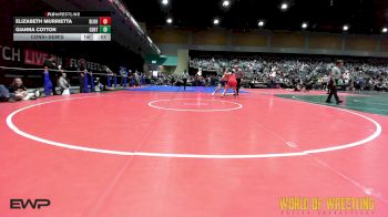 195 lbs Consolation - Elizabeth Murrietta, Bloodline Wrestling vs Gianna Cotton, Central Catholic Wrestling Club