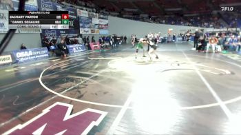 2A/1A Boys 150 Cons. Round 2 - Daniel Segaline, Waldport Boys vs Zachary Parton, Irrigon Boys