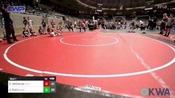 85 lbs Semifinal - Dylan Detherow, Collinsville Cardinal Youth Wrestling vs Jagger Autry, Broken Arrow Wrestling Club