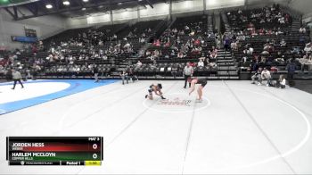 147 lbs Champ. Round 2 - Jorden Hess, Weber vs Harlem McCloyn, Copper Hills