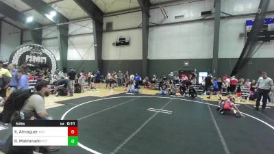 54 lbs 3rd Place - Xavier Almaguer, Victory Wrestling-Central WA vs Benjamin Maldonado, Victory Wrestling-Central WA