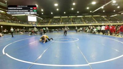 Consi Of 8 #2 - Christian Roman, Millville vs Christopher Maciejunes, Burlington Township