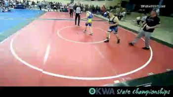 Round Of 16 - Kelly Wayne Tabor Jr, Berryhill Wrestling Club vs Dason Foust, Blue Devil Wrestling