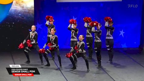 Star Steppers Dance - Senior Small Pom [2025 Senior Small Pom Prelims] 2025 The Dance Worlds