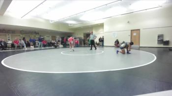 130lbs Champ. Round 3 - Desirae Juarez, Southridge (Girls) vs Audrie Longwell, Castle Rock (Girls)