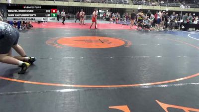 220 lbs Quarterfinal - Miguel Rodriguez, Bristol vs Ivan Yaltukhovskyi, Lawrence Twp