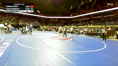 132 Class 3 lbs Cons. Semi - Jordan Penick, Hillsboro vs Luke Patterson, Windsor (Imperial)