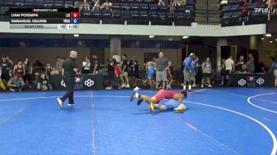84 lbs Quarters - Jaxon Huffman, Team Tulsa Wrestling Club vs Kamdyn Schimek, Hammerhead